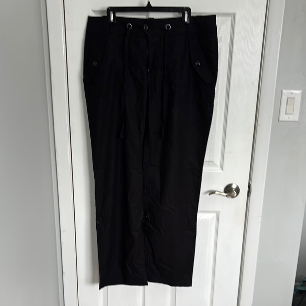 Black Straight Leg Pants for Formal Occasions